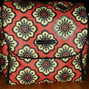 EUC Petunia Pickle Bottom Boxy Diaper Changing Bag